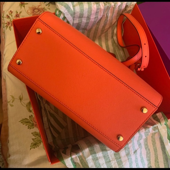 SOLD Kate Spade Cedar Street Hayden Bright Papaya - Picture 8 of 12